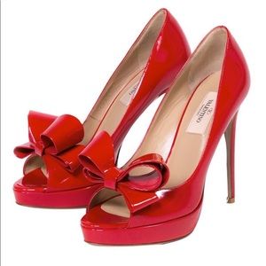 Valentino Red Heels Size 10